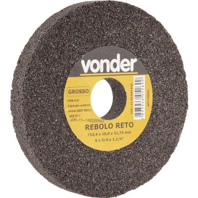 Rebolo Reto 152,4x19,0x31,8 24-36 Grosso Marrom Uso Geral -