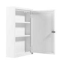 Armário Branco Primeiro Socorros 2 Prateleira Presto - 2