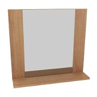 Espelheira Para Banheiro 60Cm Multimóveis Vcr10090 Amêndoa Amêndoa - 2