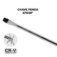 Chave Fenda 5/16 X 8'' Cr-v Tradestar - 5