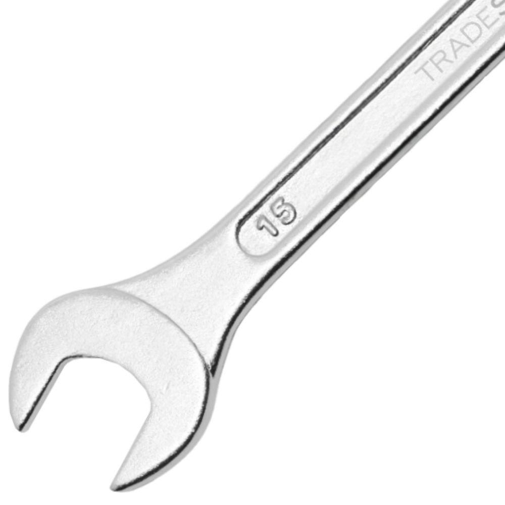 Chave Combinada 15 Mm Aço Carbono Tradestar - 4