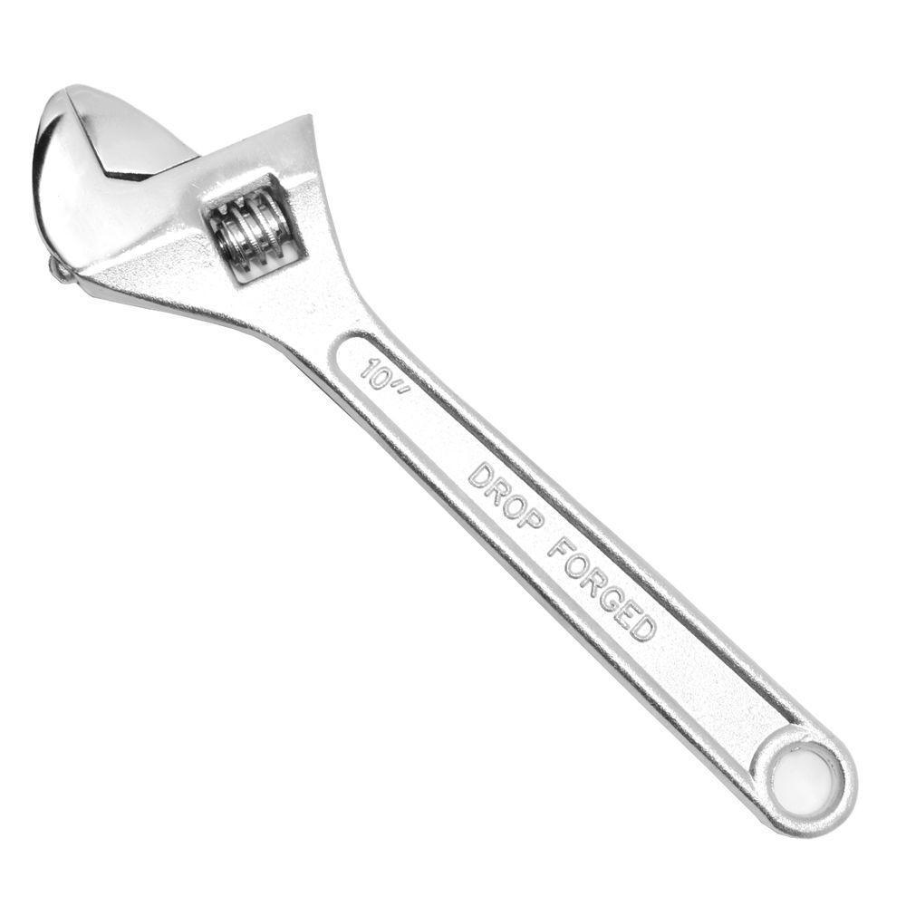 Chave Ajustável 10'' Aço Carbono Cromada Tradestar - 2
