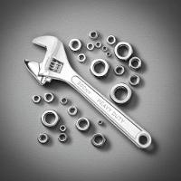 Chave Ajustável 10'' Aço Carbono Cromada Tradestar - 7