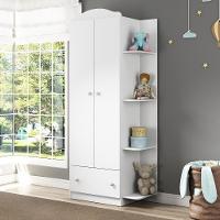 Guarda-roupa João e Maria 2 Portas 1 Gaveta Multimóveis - 3