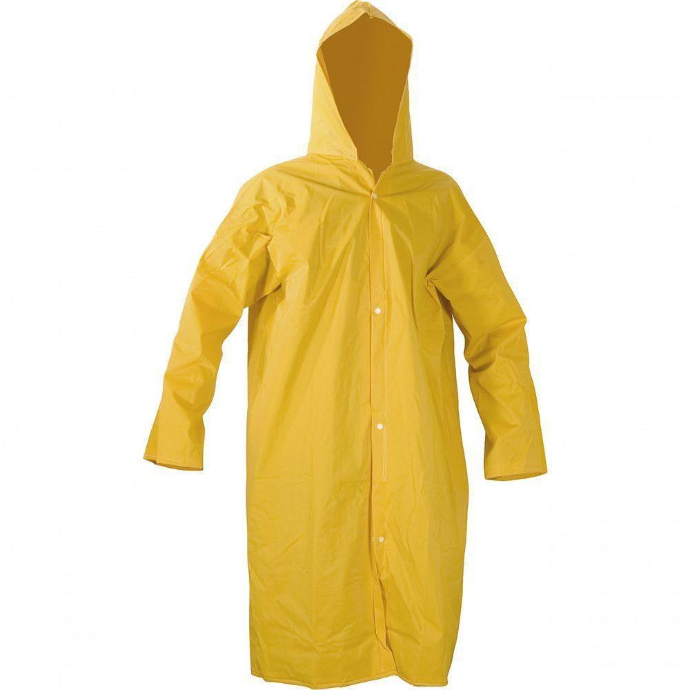 Capa De Chuva Pvc Com Forro Gg Amarela Ca11125 Vonder - 1