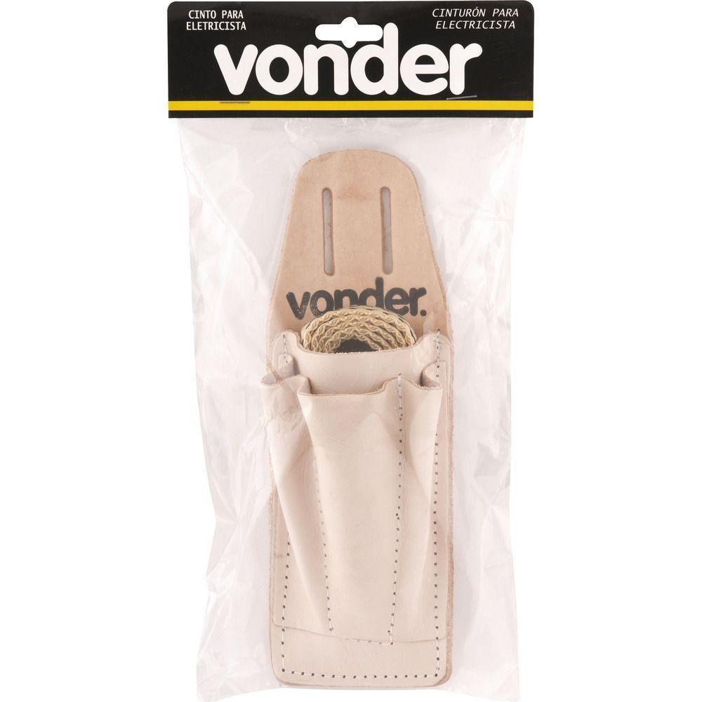 Cinto Para Eletricista Couro Natural Vonder - 3