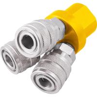 Engate Rápido Triplo Para Ar Comprimido Vonder - 3