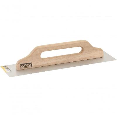 Desempenadeira Lisa 12,0x48,0cm Total Madeira Fecha Vonder