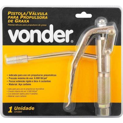 Pistola Para Propulsora De Graxa Bico Rígido Ppv0100 Vonder