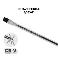 Chave Fenda 5/16 X 6'' Cr-v Tradestar - 5