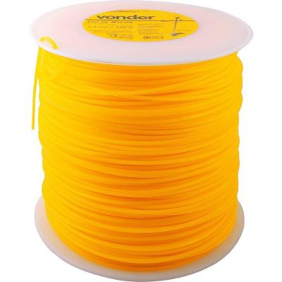 Fio De Nylon 3,0 Mm X 500 M Quadrado Vonder