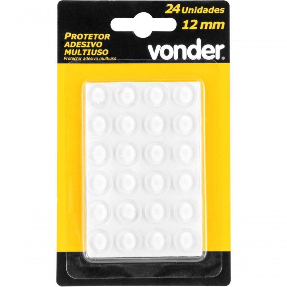 Protetor Adesivo Multiuso 12 Mm Com 24 Peças Vonder - 3