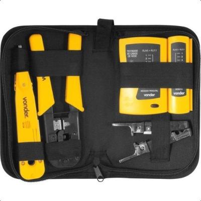 Jogo Testador Cabo De Rede Com Acessórios Vonder