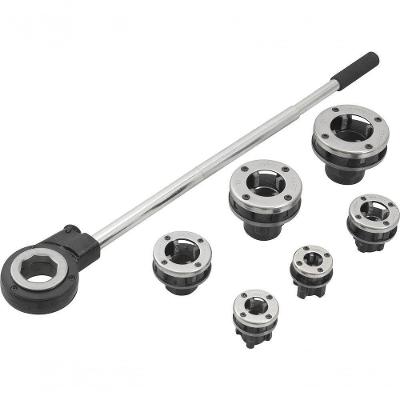 Jogo Tarraxa Manual 1-2 à 2 Bspt Com Catraca Para Tubo De