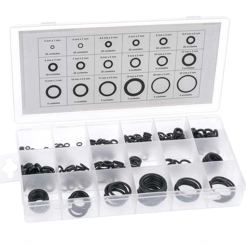 Jogo Anéis Vedação-oring Maleta Com 225pc Vonder - 1
