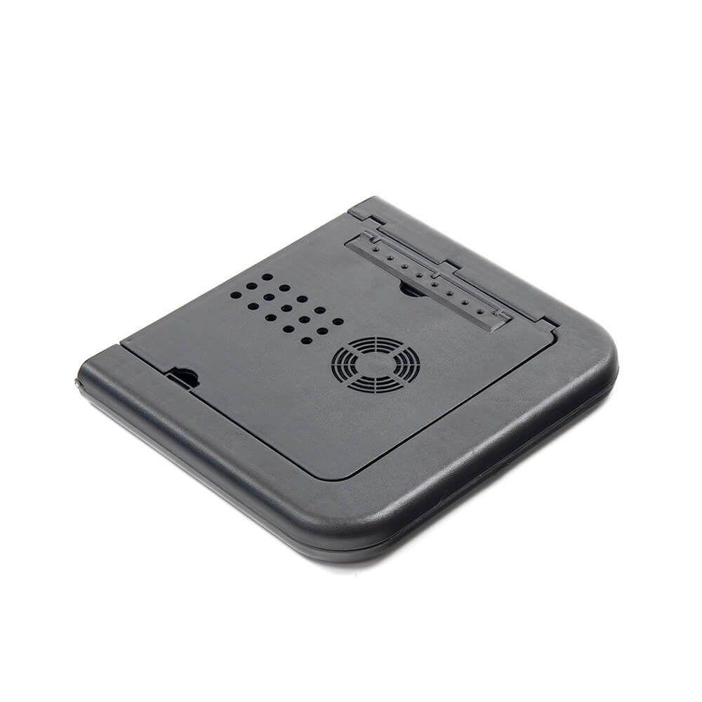 Mesa Notebook Apoio Refrigerador 2 Coolers Ventilador Touch Suporte Base Refrigerada Cama Sofa - 5