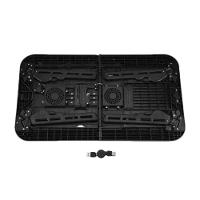 Mesa Notebook Apoio Refrigerador 2 Coolers Ventilador Touch Suporte Base Refrigerada Cama Sofa - 7