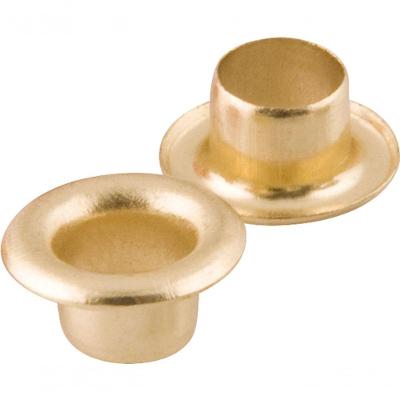 Ilhós Metálico 4mm Latonado Com 100 Peças - Nove54