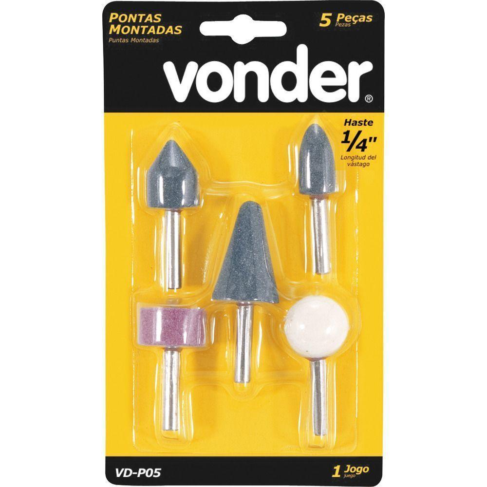 Jogo Ponta Montada Com 5 Peças Vdp05 Vonder - 2
