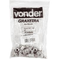 Graxeira Curva 45gr 5-16" Unf 24fpp Com 10 Peças - Vonder - 2
