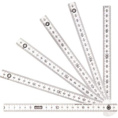 Escala Métrica 2 Metros Plástico Vonder