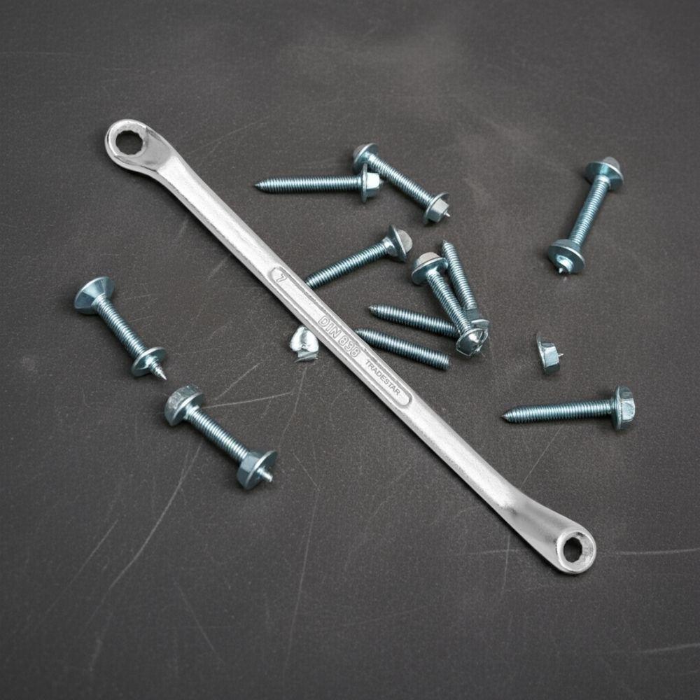 Chave Estrela 6 X 7 Mm Cr-v Tradestar - 5