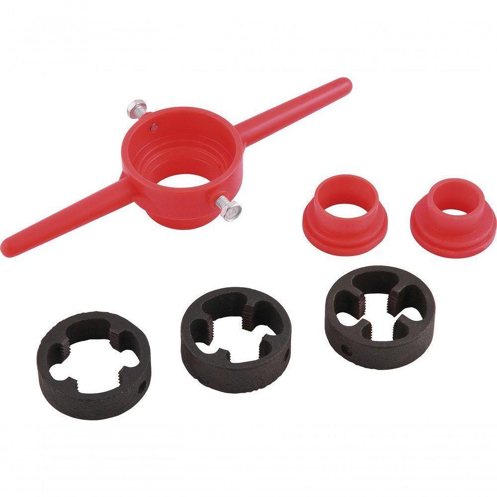 Jogo Tarraxa Para Cano De Pvc 1-2" A 1" Corpo Plástico Nove54 - 1