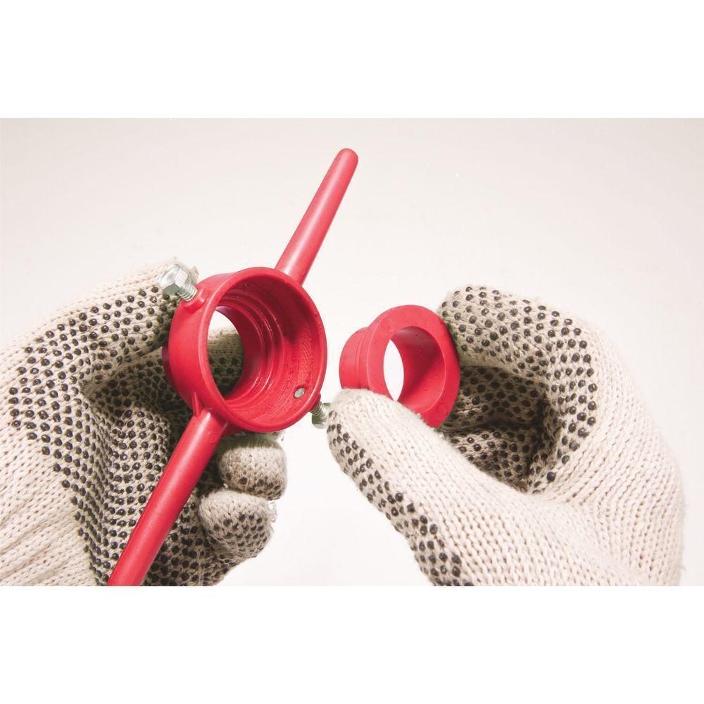 Jogo Tarraxa Para Cano De Pvc 1-2" A 1" Corpo Plástico Nove54 - 4