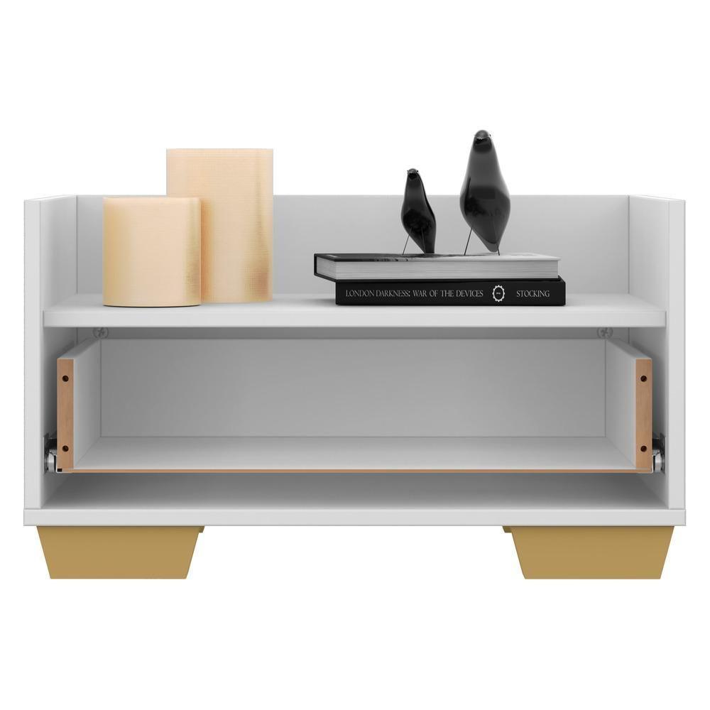 Gabinete Balcão Banheiro 80 Cm C/ Pés Quadrados - 6