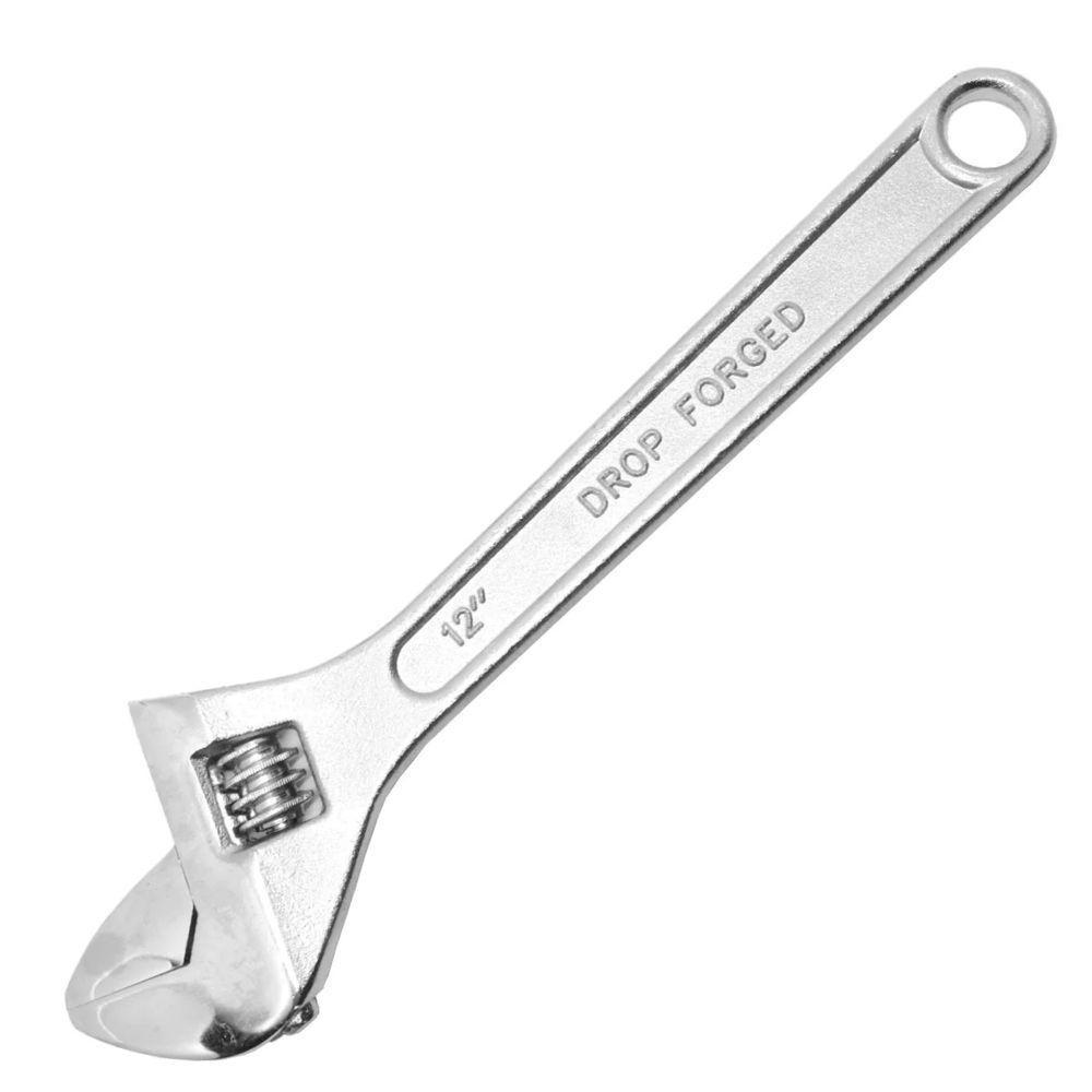 Chave Ajustável 12'' Aço Carbono Cromada Tradestar - 4