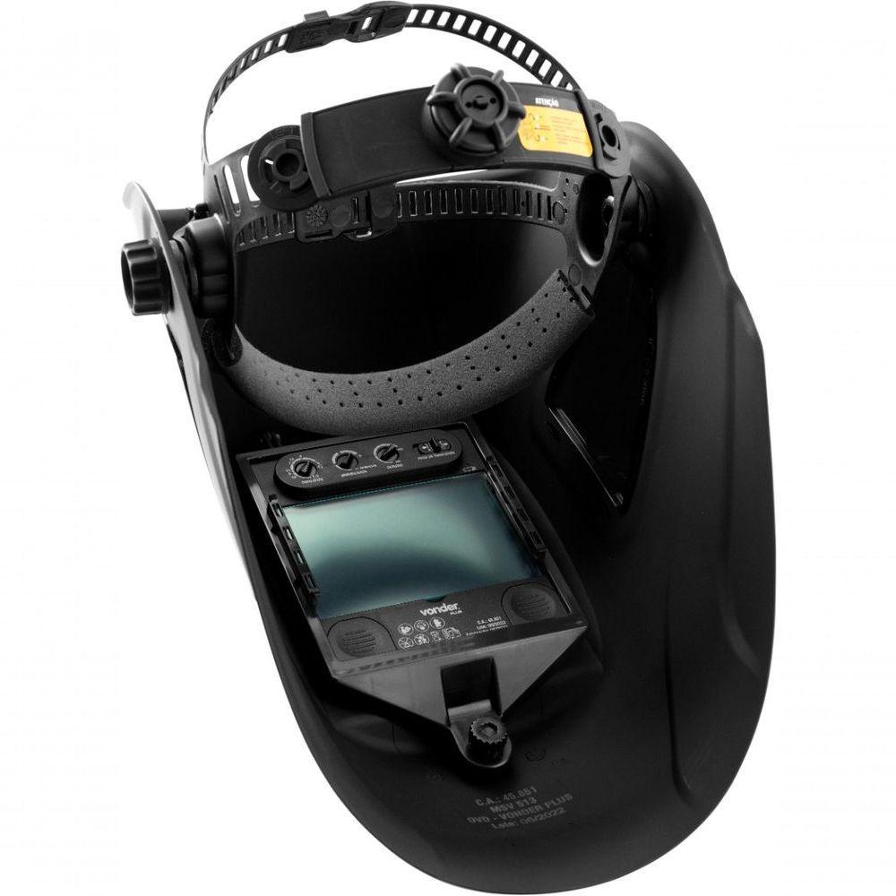 Máscara Escurecimento Automático Visor Lateral 5 A 13 Vonder - 4