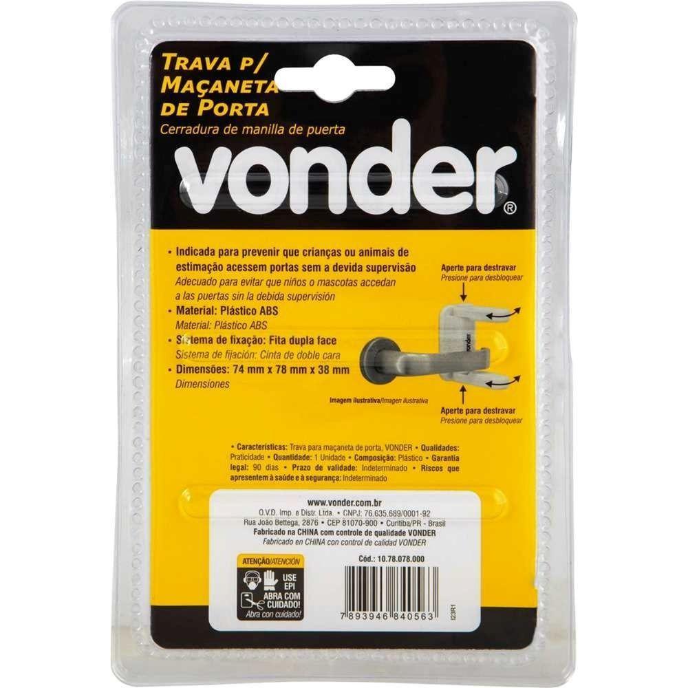 Trava Para Maçaneta De Porta Vonder - 9