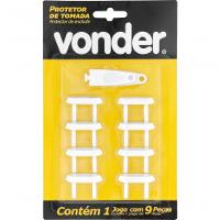 Protetor De Tomada Conjunto Com 9 Peças Vonder