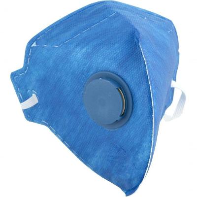 Respirador Dobrável Com Válvula Pff2 Azul Vonder Plus