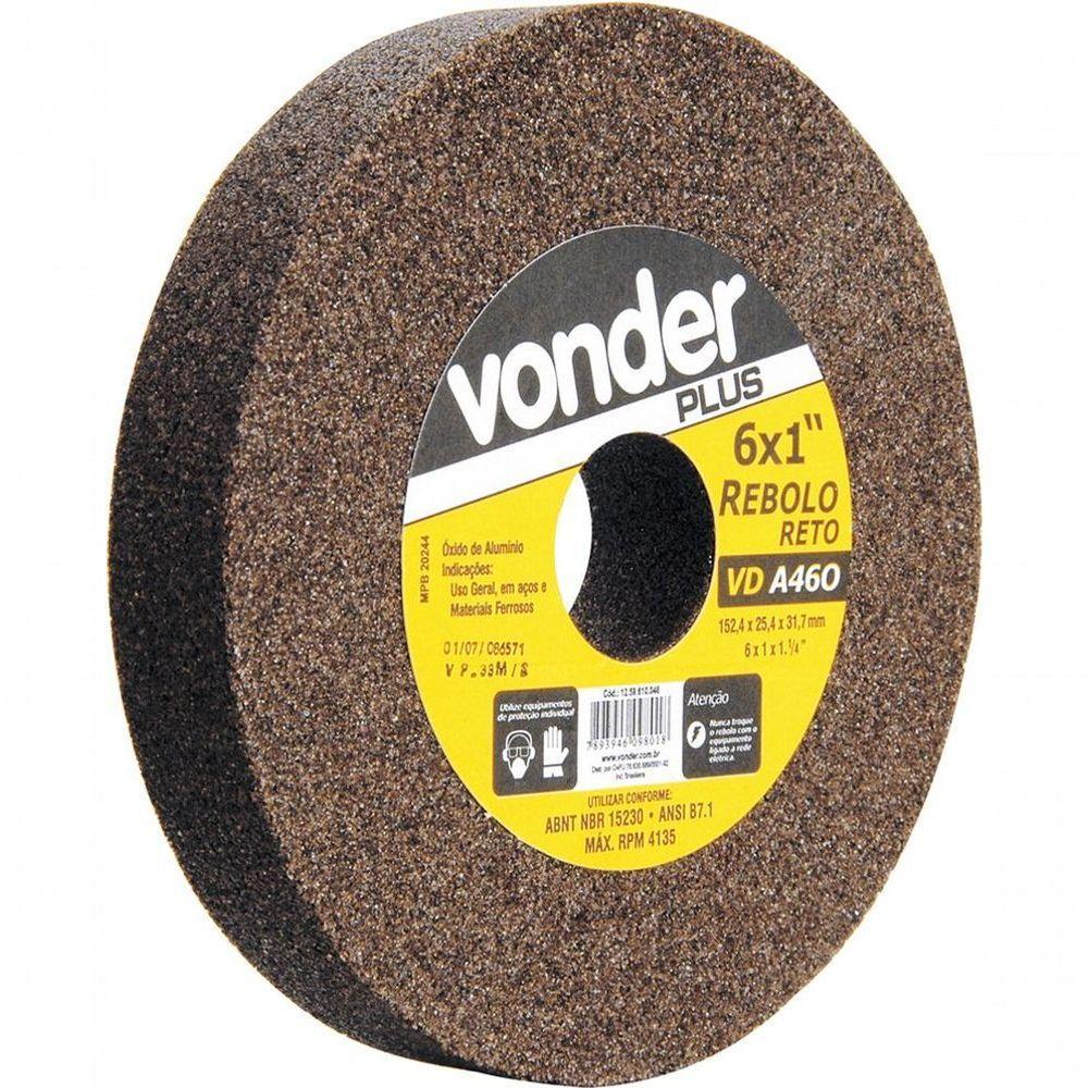 Rebolo Reto 152,4x19,0x31x8 G46 Marrom Uso Geral Vonder Plus - 1