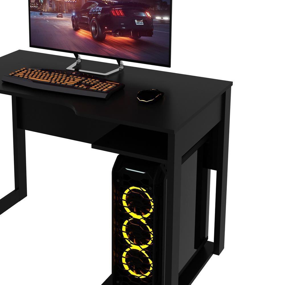 Mesa Gamer Multimóveis Cr25057 Preta - 2