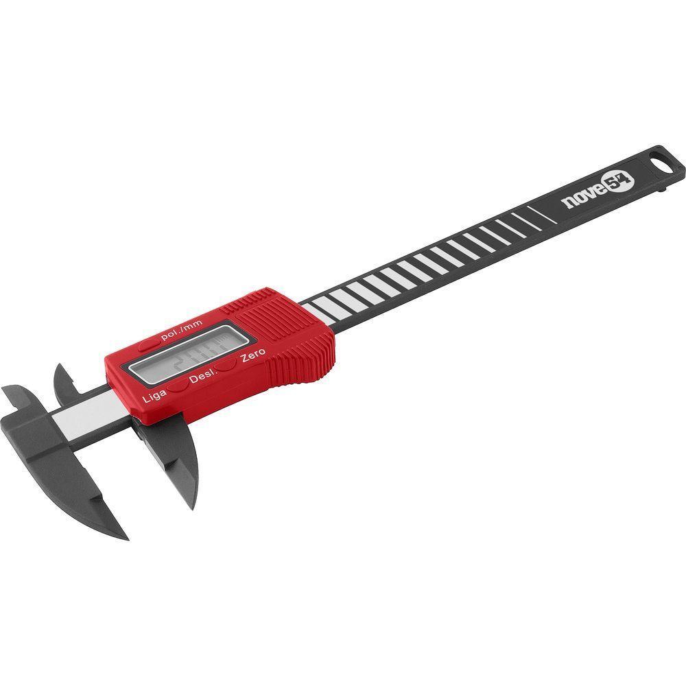 Paquímetro Digital 150mm 0,01mm Fibra - Nove54 - 2