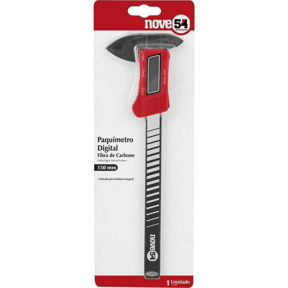 Paquímetro Digital 150mm 0,01mm Fibra - Nove54 - 4