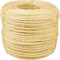 Corda Sisal Torcida 12,0mm 22,5kg 220 Metros Natural Vonder - 1
