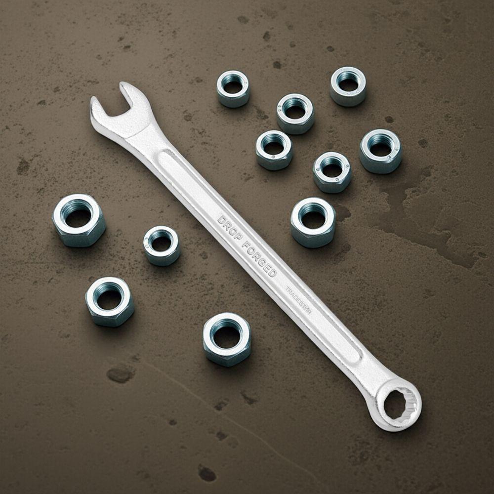 Chave Combinada 8 Mm Aço Carbono Tradestar - 6