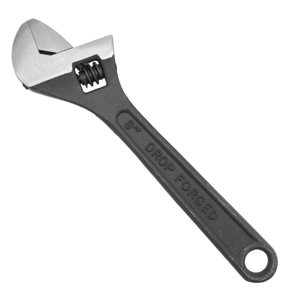 Chave Ajustável 8'' Aço Carbono Fosfatizado Tradestar - 1