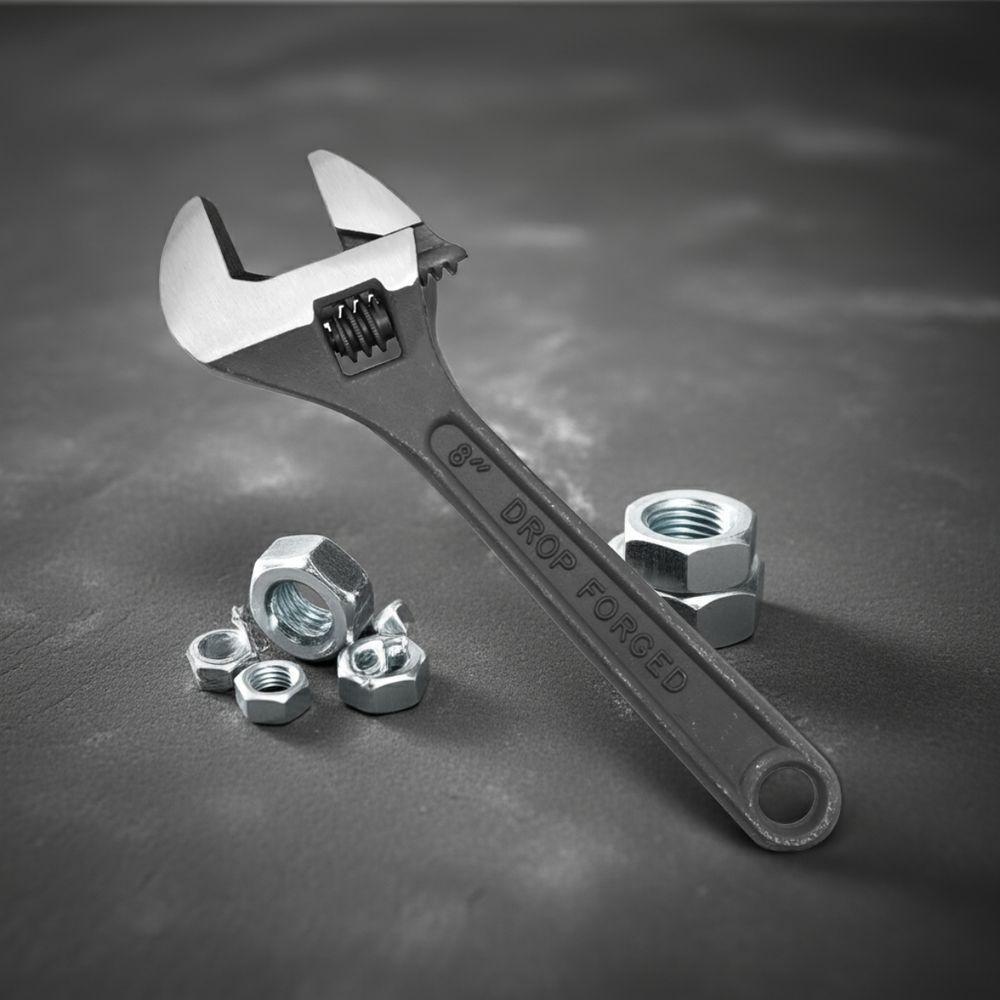 Chave Ajustável 8'' Aço Carbono Fosfatizado Tradestar - 3