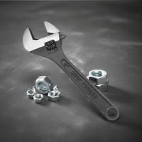 Chave Ajustável 8'' Aço Carbono Fosfatizado Tradestar - 3