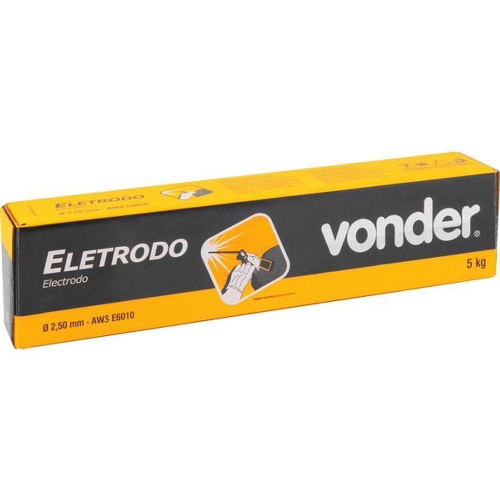 Eletrodo 60.10 2,50mm Caixa Com 5,0 Kg Vonder - 2