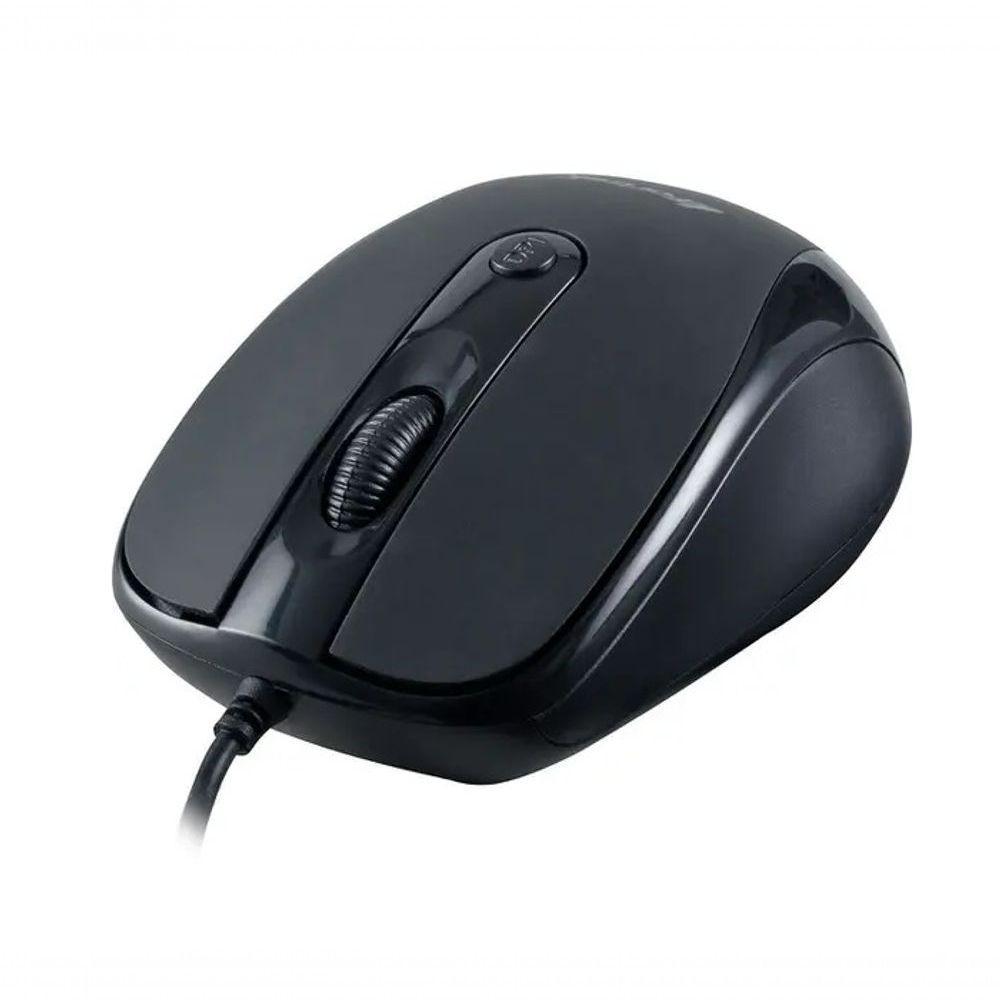 Mouse óptico Fortrek Om-103bk Usb 2400dpi - 2