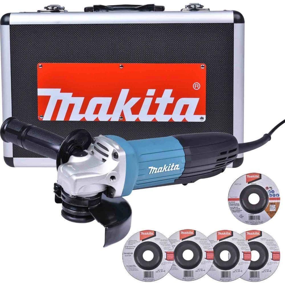 Esmerilhadeira Angular 115mm 720W Ga4534kx Makita 110V - 1