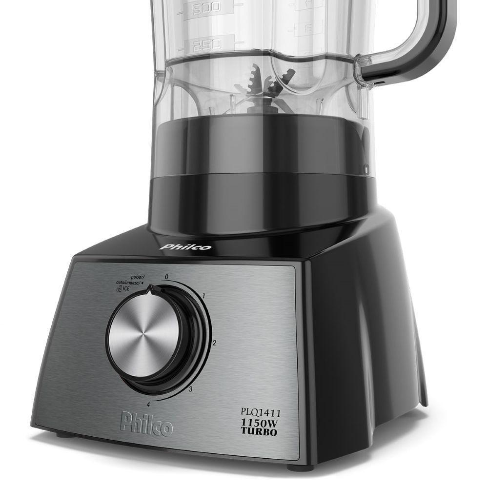 Liquidificador Plq1411 1150W Philco Inox 2,7l 110V - 10