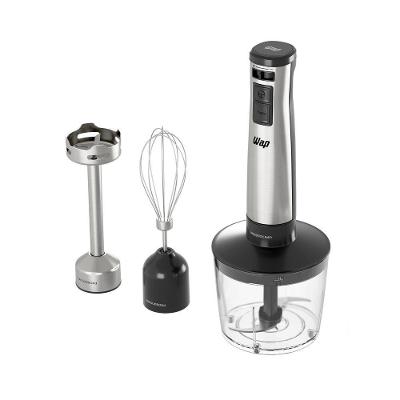 Mixer Elétrico 3 Em 1 Processador Portátil Inox Wm1 220V