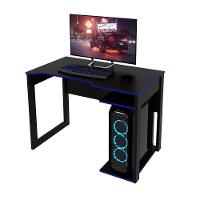 Mesa Gamer Multimóveis Cr25057 Preta/Azul - 6