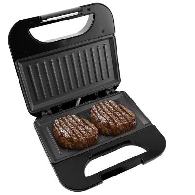Sanduicheira Toast Bgr01p Britânia Preta Antiaderente 110V
